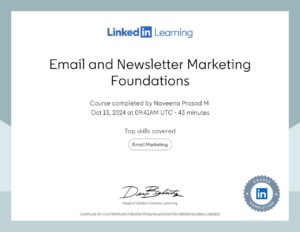 Email and Newsletter Marketing Foundations